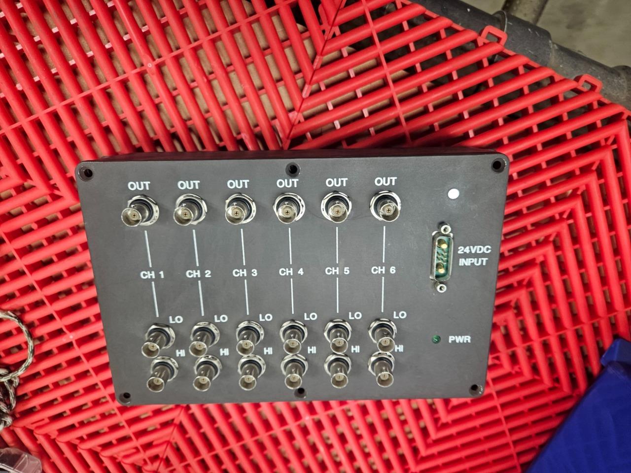 (6) Analog Devices AD202KY Isolation Amplifier Board 6 Channel BNC Isolator - Used - Image 11