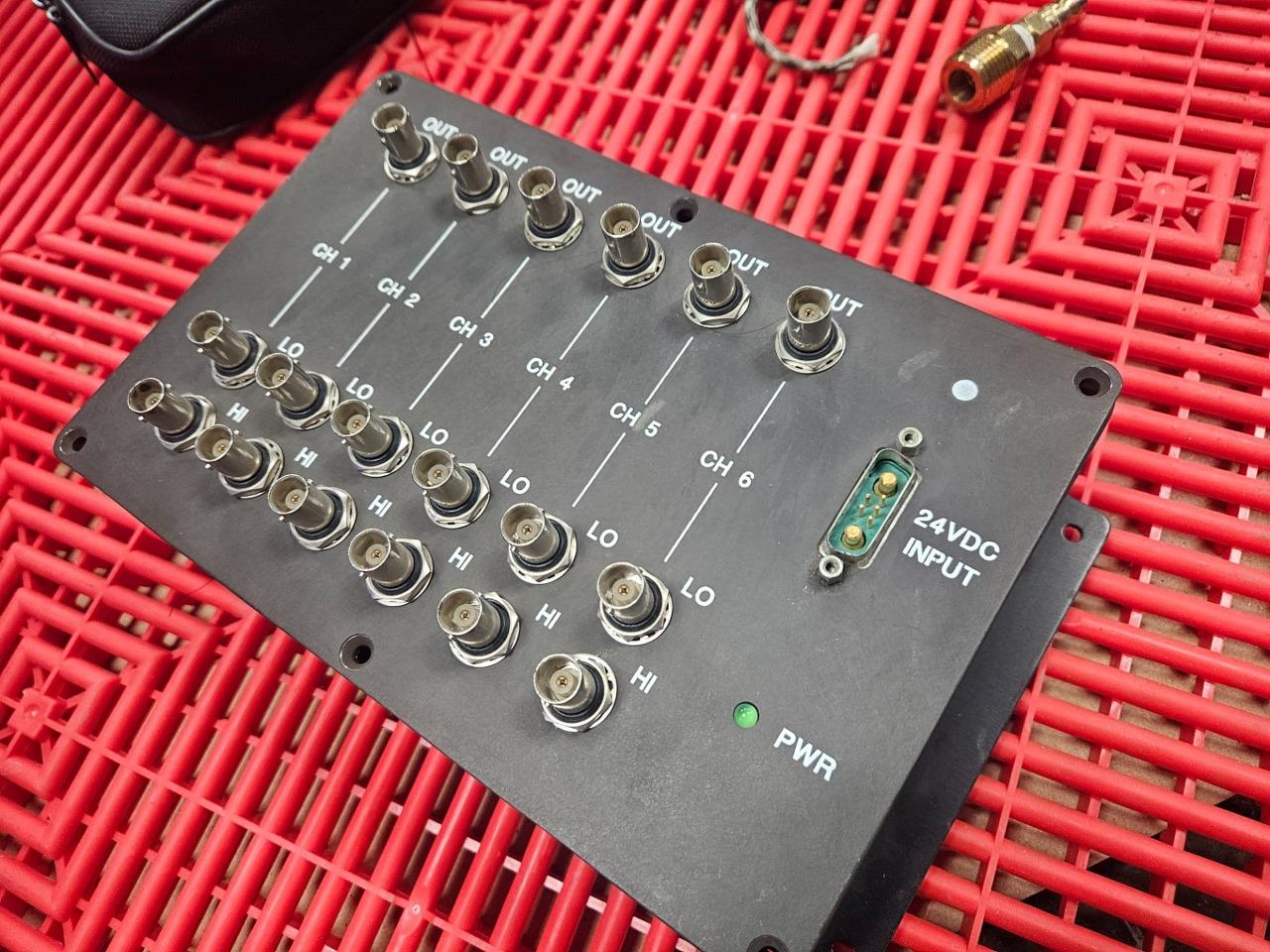 (6) Analog Devices AD202KY Isolation Amplifier Board 6 Channel BNC Isolator - Used - Image 14