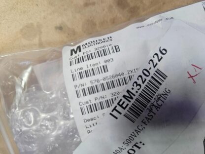 (6) Littelfuse 0526040.ZXISOP Bolt Down Fuse 40A, 500V - New - Image 4