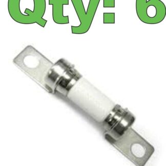 (6) Littelfuse 0526040.ZXISOP Bolt Down Fuse 40A, 500V - New