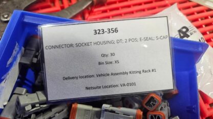 70 New TE Connectivity Deutsch DTM06-2S-E003 Connector 2 Position Endcap - New - Image 4