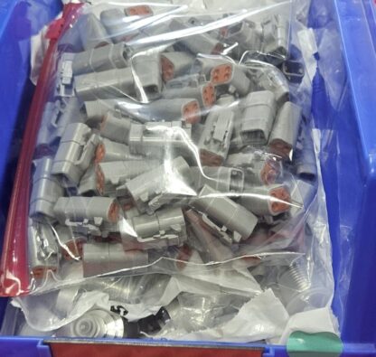 90 New TE Connectivity Deutsch DTM06-4S Connector 4 Position Housings - New - Image 7