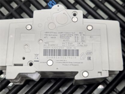 Allen Bradley 1489-M2C250 Ser. D Circuit Breaker 25A Double Pole Lot of 2 - Used - Image 10