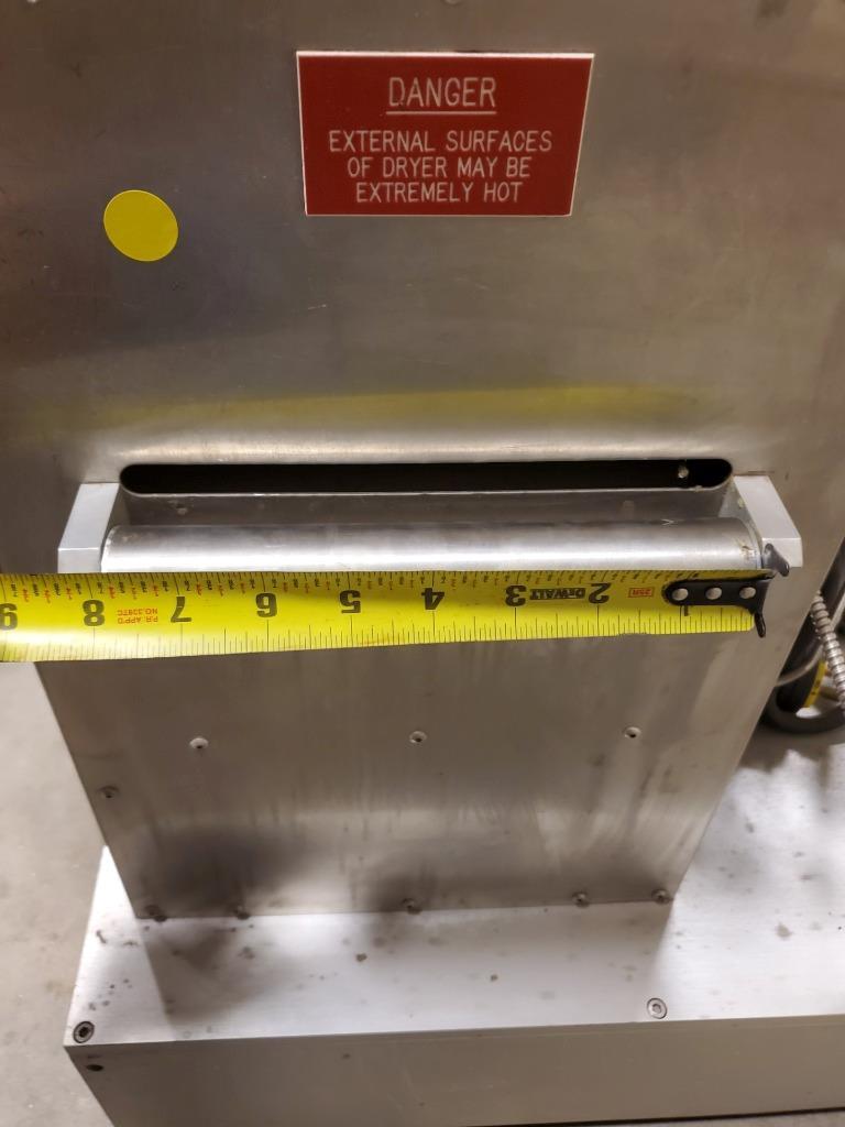 Alliance Pressurized Stainless Oven Roll to Roll Film Dryer Convection Blowers - Used - Image 5
