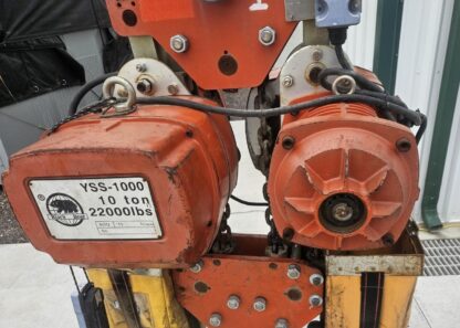 Black Bear YSS-1000 Chain Hoist 22,000 lbs / 10 Tons / Wireless Control - Used - Image 16