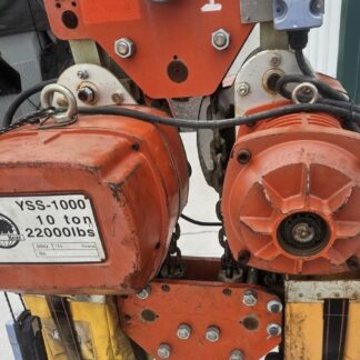 Black Bear YSS-1000 Chain Hoist 22,000 lbs / 10 Tons / Wireless Control - Used