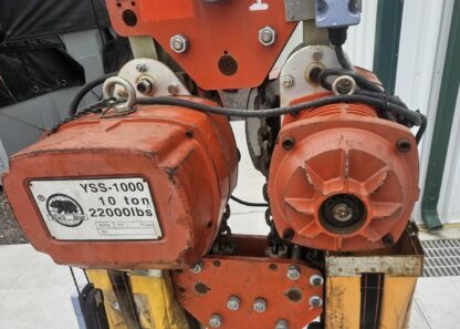 Black Bear YSS-1000 Chain Hoist 22,000 lbs / 10 Tons / Wireless Control - Used