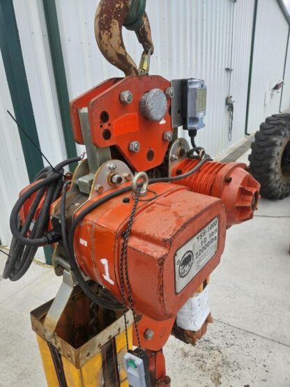 Black Bear YSS-1000 Chain Hoist 22,000 lbs / 10 Tons / Wireless Control - Used - Image 6