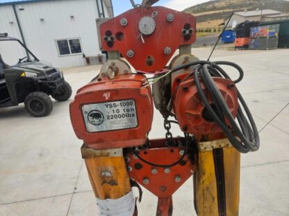 Black Bear YSS-1000 Chain Hoist 22,000 lbs / 10 Tons / Wireless Control - Used - Image 8