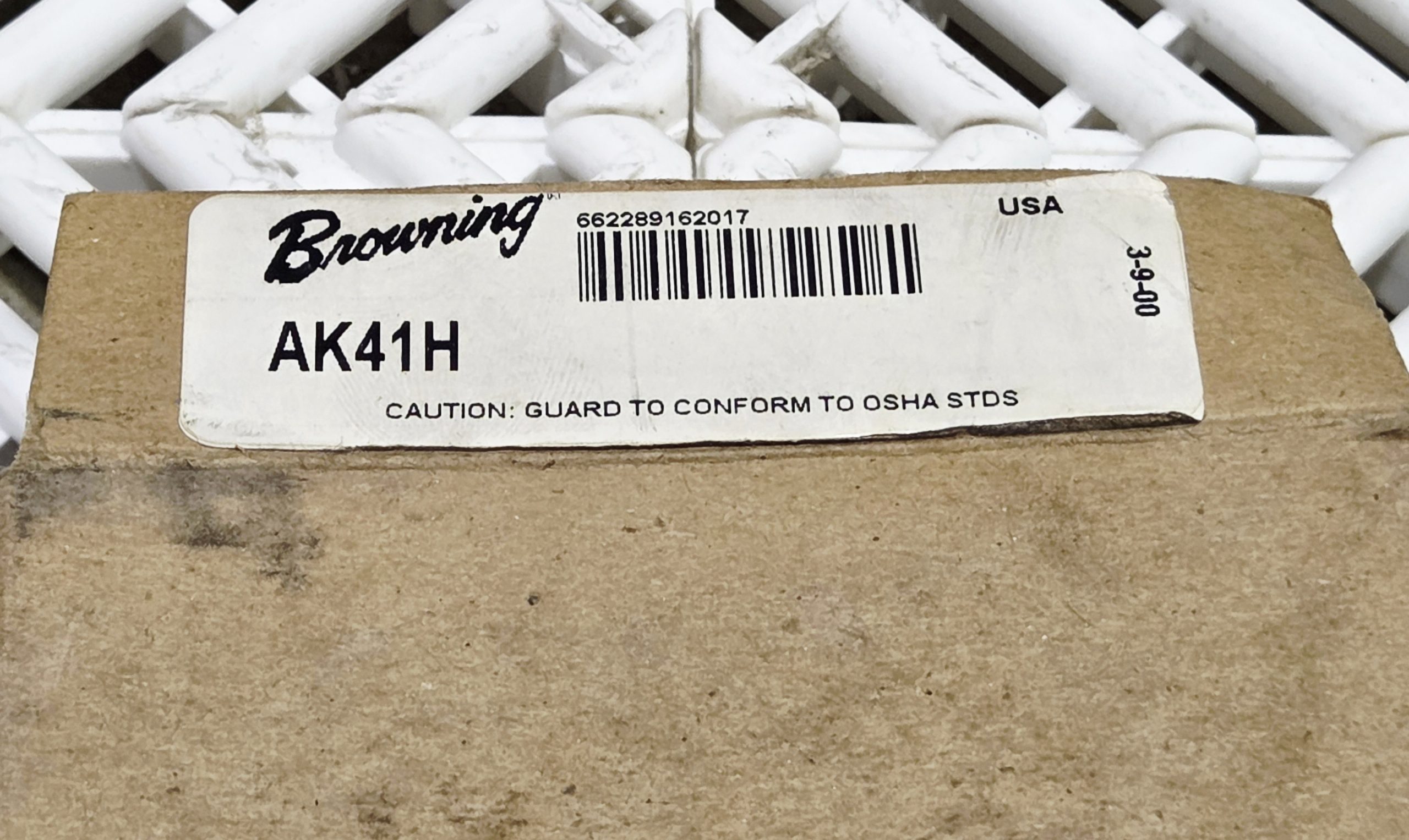 Browning AK41H Single Groove V-Belt Sheave Pulley 4" OD H-Bushed - Used - Image 11