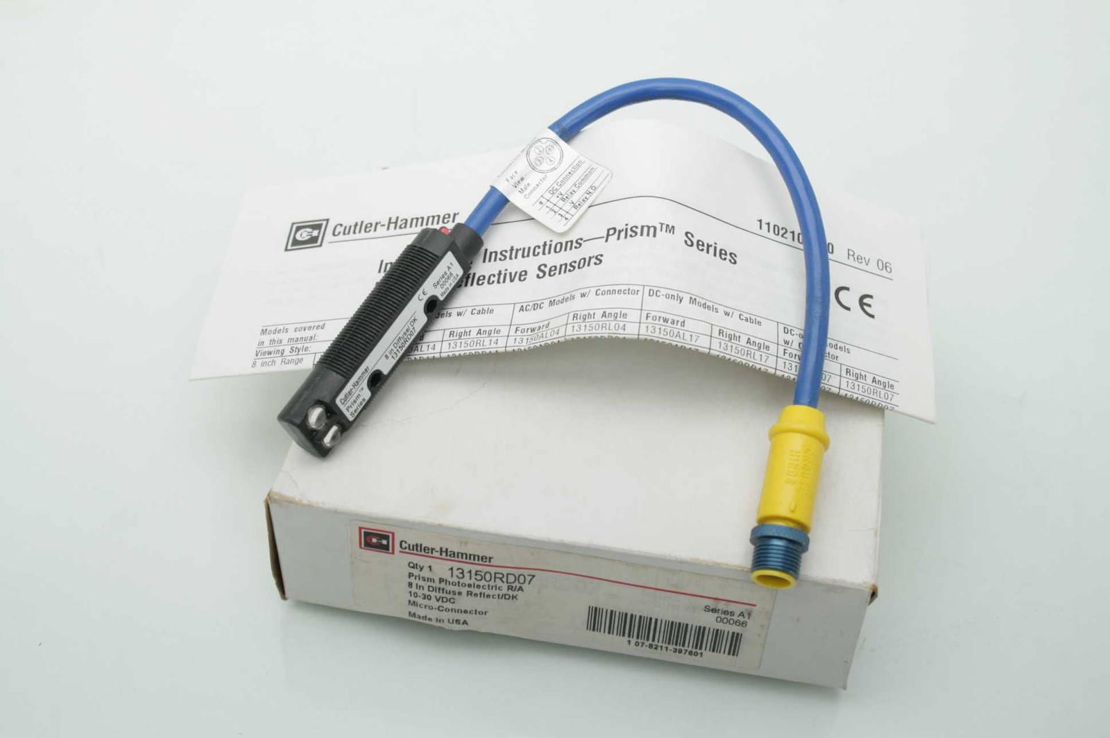 Cutler-Hammer 13150RD07 Prism Photoelectric R/A Series A1 - New other (see details)
