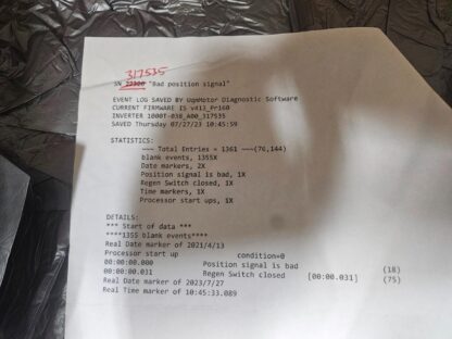 Danfoss / UQM PowerPhase PRO135HV EV Traction Inverter 1000T-038 - For parts or not working - Image 7