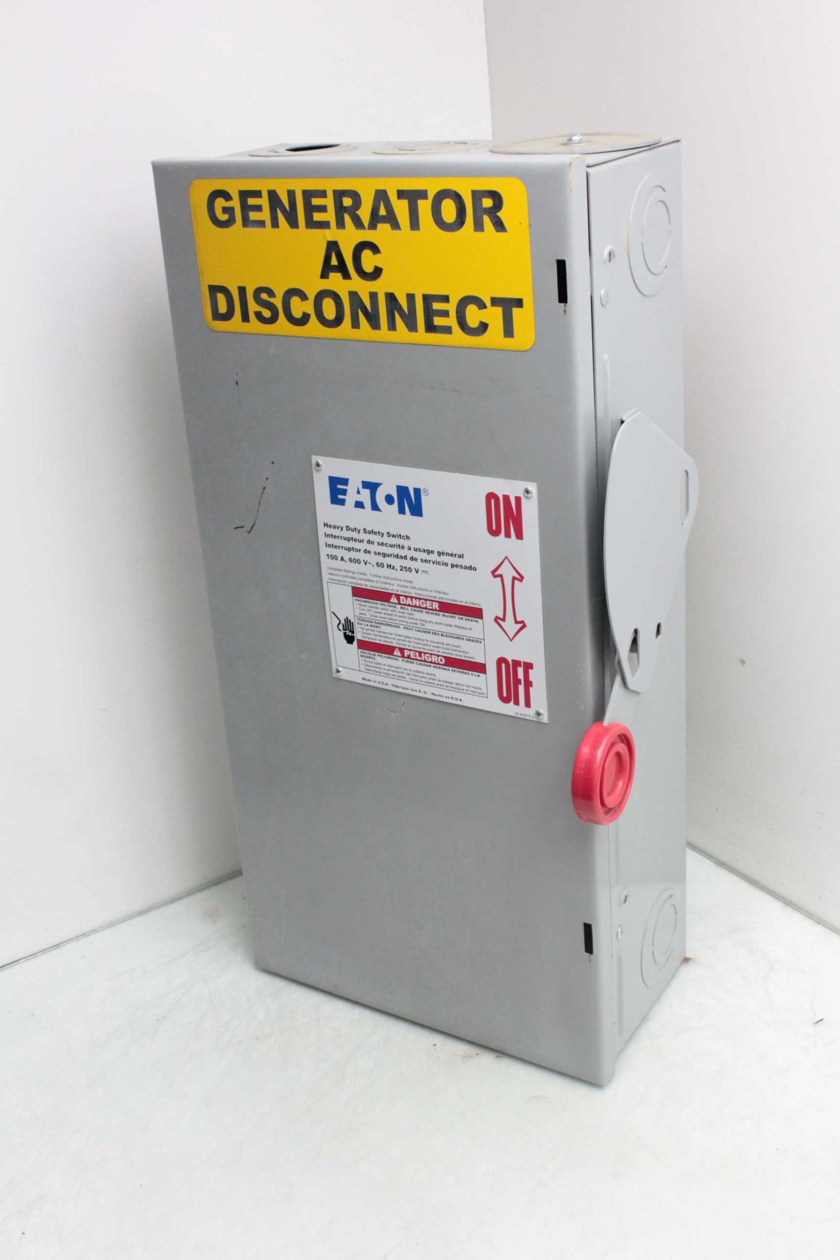 Eaton DH-NUR Heavy Duty Safety Switch / Cutler Hammer 1HD363NF - Used - Image 15