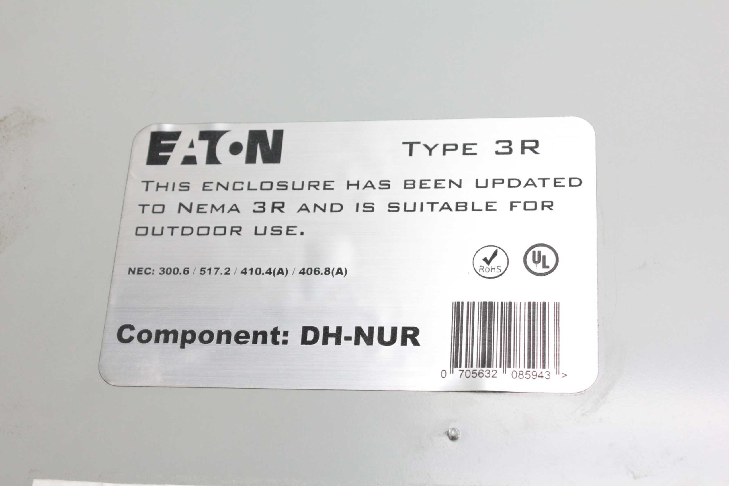 Eaton DH-NUR Heavy Duty Safety Switch / Cutler Hammer 1HD363NF - Used - Image 18
