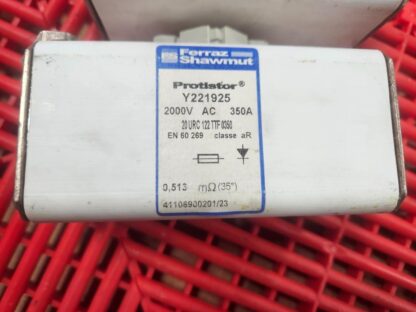 Ferraz-Shawmut 20 URC 122 TTF 0350 Protistor Y221925 Fuse 2000V / 350A - New - Image 4