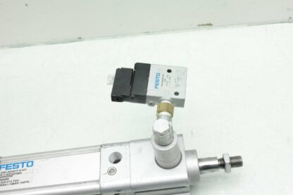 Festo DNC-40-60-P-A-KP-S11  Air Cylinder w Solenoid /  40mm Bore / 60mm Stroke - Used - Image 22