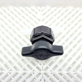 FluoroWare Plug Valve BV6-8F, 1/2" Male NPT Plug Fitting - Used