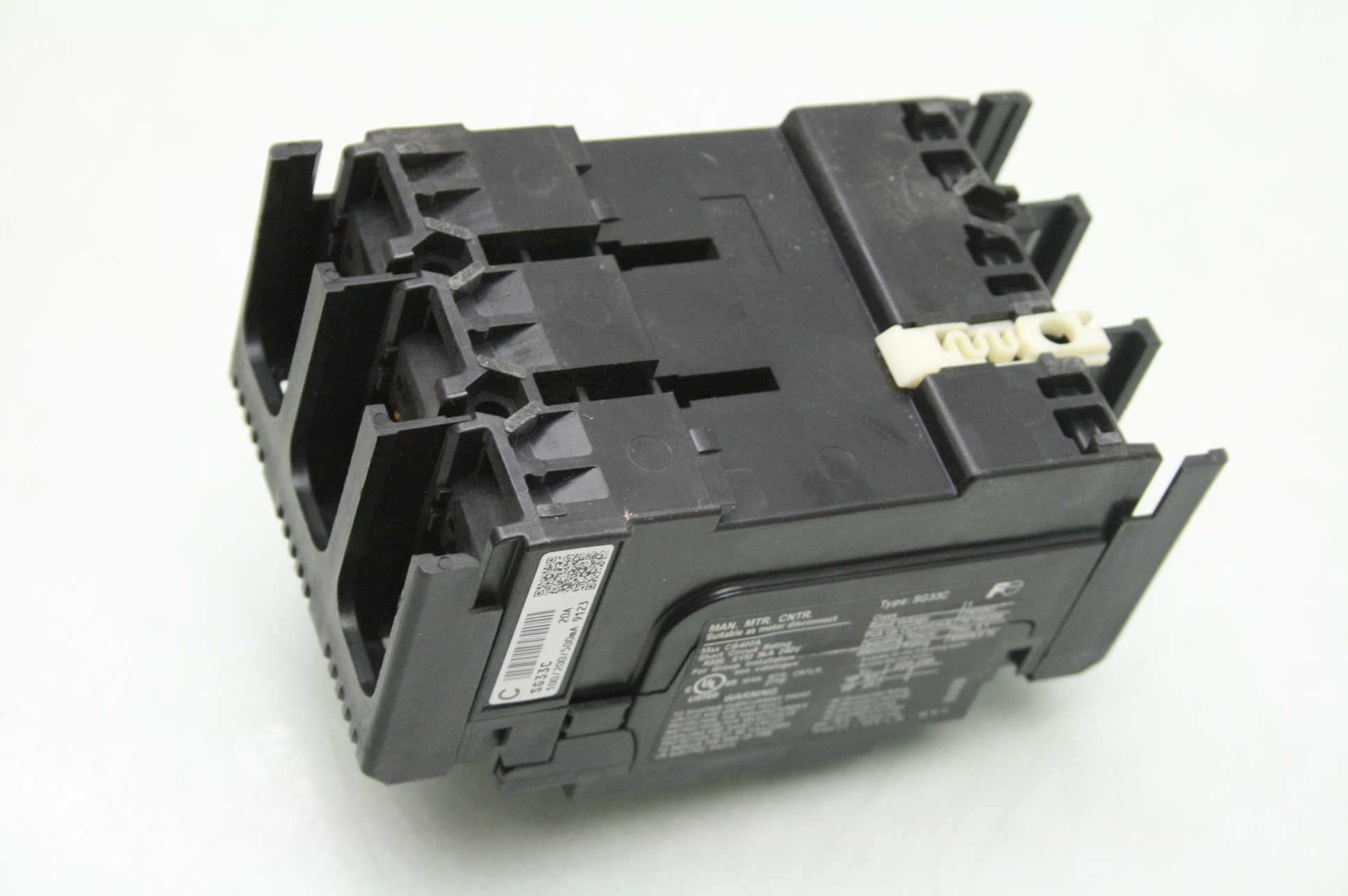 Fuji Electric SG33C-EB3ASC-020K Industrial Circuit Breaker 20A / 440V AC 3 Pole - Used - Image 9