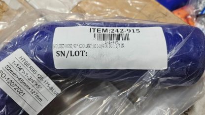 HPS HTSER90-125-175 Blue Silicone High Temperature Elbow 1-1/4" to 1-3/4" - New - Image 6