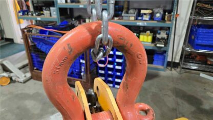 Harrington ER080S-20 Chain Hoist 16,000 lbs / 7.5 FPM / 20 ft Lift Ht / Pendant - Used - Image 21
