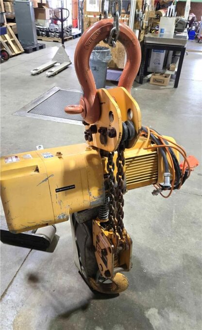 Harrington ER080S-20 Chain Hoist 16,000 lbs / 7.5 FPM / 20 ft Lift Ht / Pendant - Used - Image 8