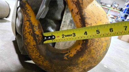 Harrington ER080S-20 Chain Hoist 16,000 lbs / 7.5 FPM / 20 ft Lift Ht / Pendant - Used - Image 9