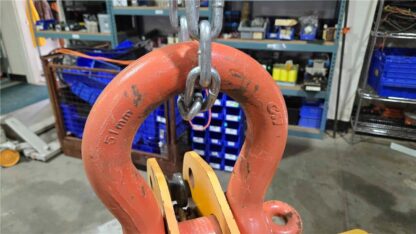 Harrington ER080S-20 Chain Hoist 16,000 lbs / 7.5 FPM / 20 ft Lift Ht / Pendant - Used - Image 10