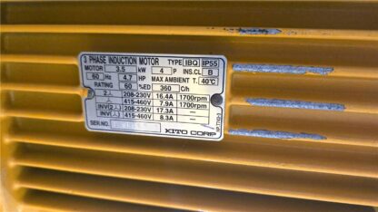 Harrington NER200S-30 Chain Hoist 20 Ton, 5.5 FPM / 30 ft Lift w/ Chain Buckets - Used - Image 16