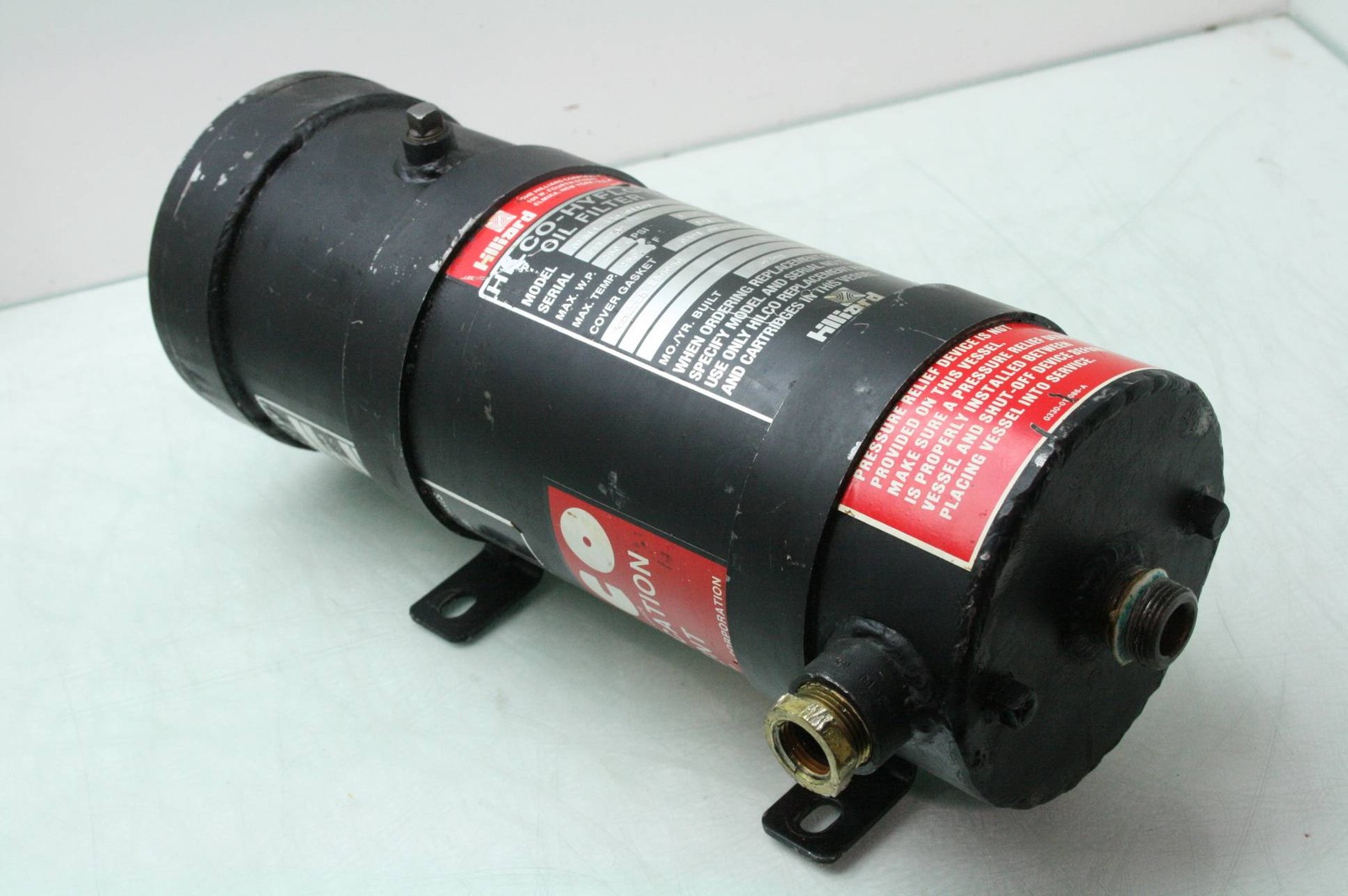 Hilliard Hilco - Hyflow Oil Filter 01511-520601101 250 PSI Monarch E59950 Filter - Used