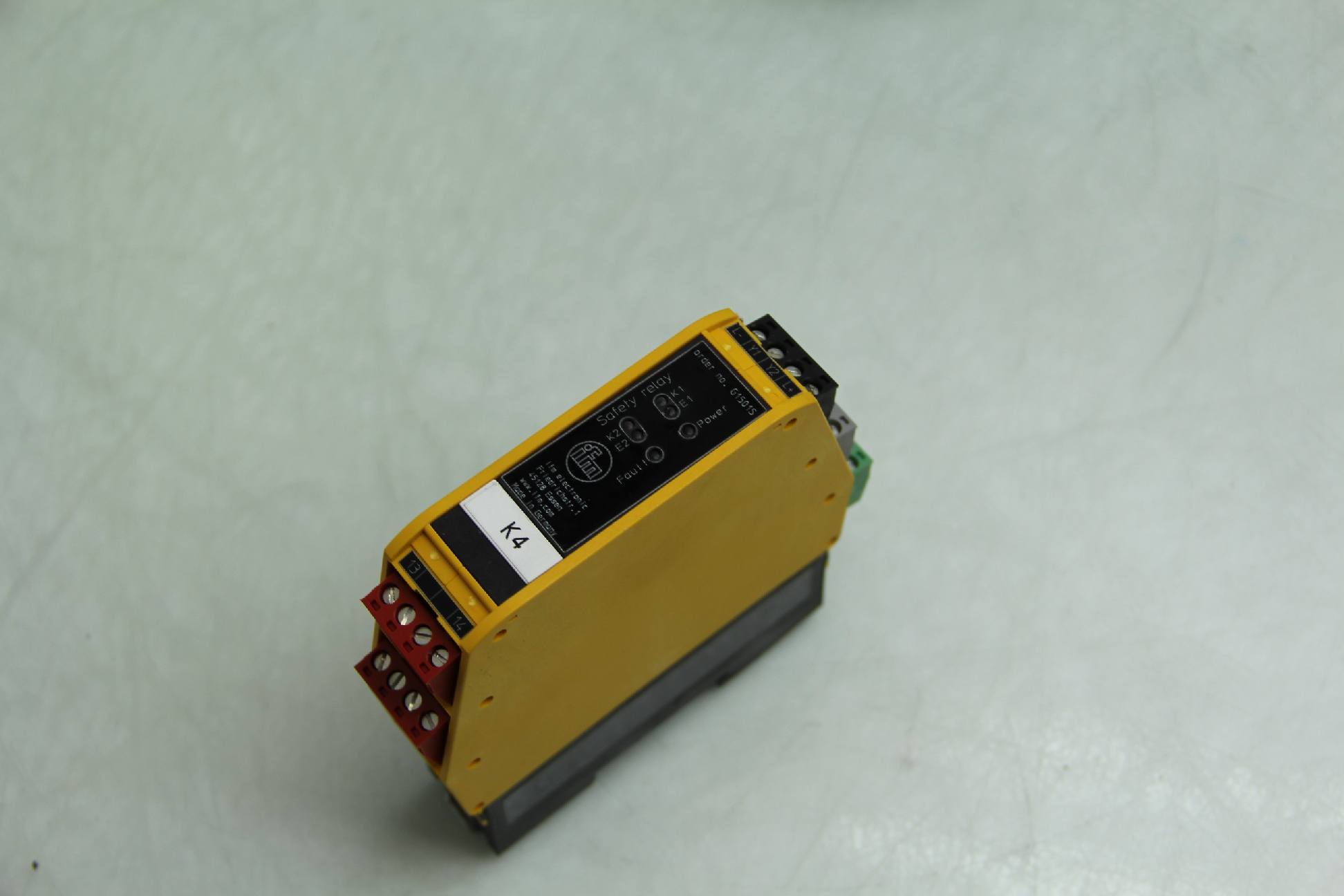 IFM G1501S Dual Channel Industrial Safety Relay Late 2013 Models - Used - Image 9