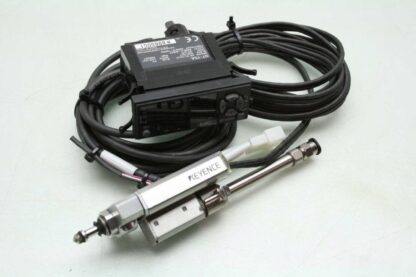 Keyence GT-A10 Digital Contact Sensor Air Cylinder 10mm Range GT-75A Amplifier - Used - Image 14