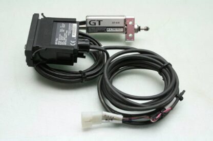Keyence GT-A10 Digital Contact Sensor Air Cylinder 10mm Range GT-75A Amplifier - Used - Image 3