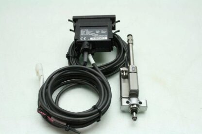 Keyence GT-A10 Digital Contact Sensor Air Cylinder 10mm Range GT-75A Amplifier - Used - Image 4