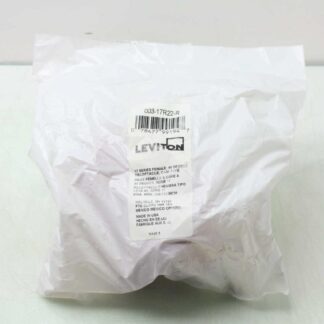 Leviton 003-17R22-R Single Pole Female Panel Receptacle / 90 Degree - Used