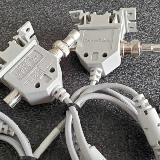 Lot of 2 Allen-Bradley 1786 TPS/B /C ControlNet Coax Taps w/ DIN Clips - Used