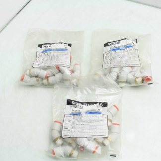 Lot of 30 New SMC KQ2K11-35S Male Elbow Air Fittings 3/8" Tube x 1/4" NPT - New