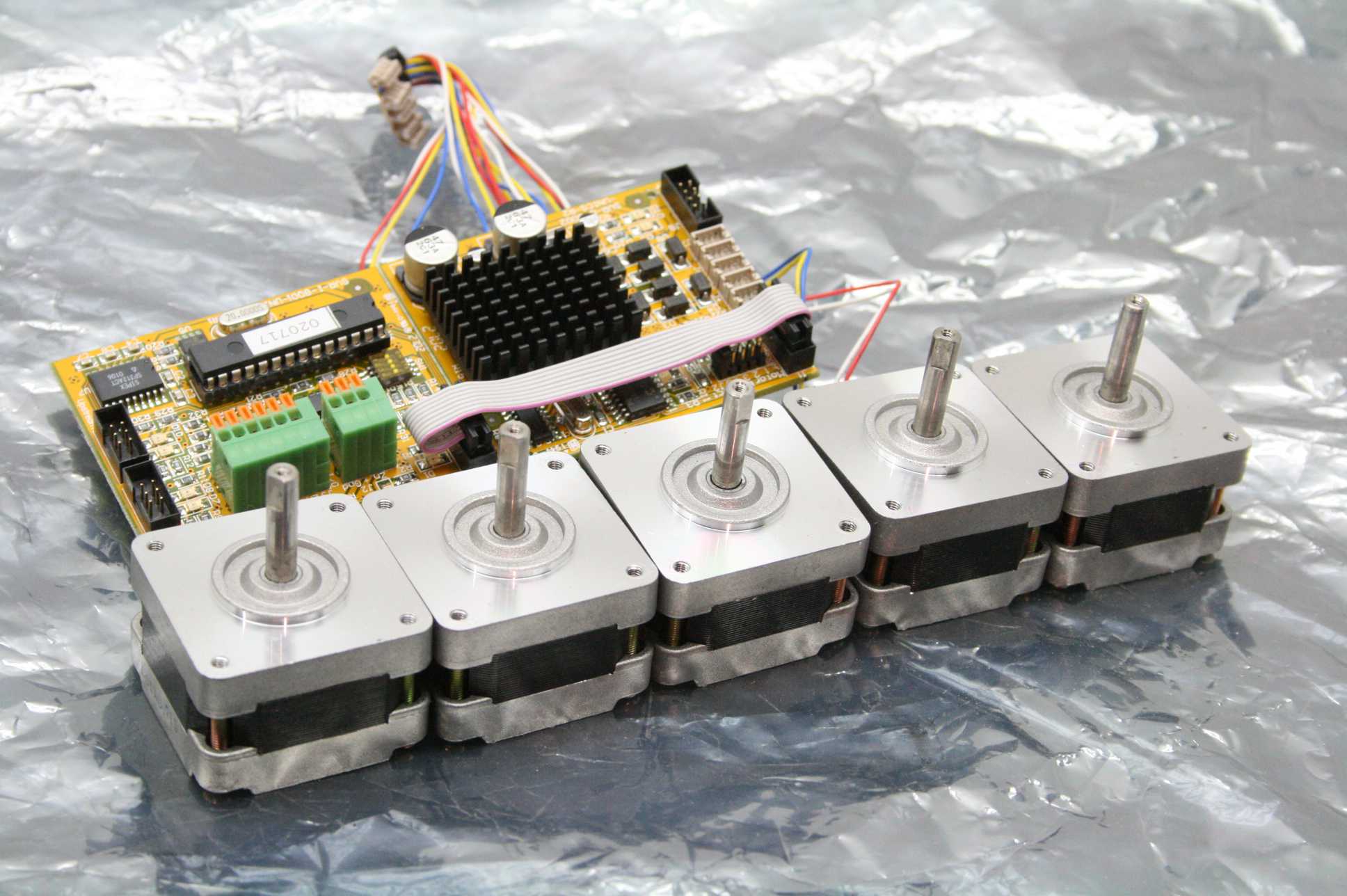 MMI Systems SVR-I-8001-UNICS-R2 Drive Controller 5 Nema 16 Stepper Motors - Used - Image 12