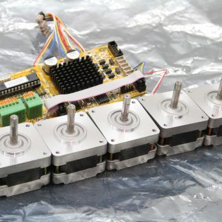 MMI Systems SVR-I-8001-UNICS-R2 Drive Controller 5 Nema 16 Stepper Motors - Used