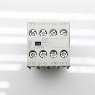 Moeller DIL A-XHI40 Auxiliary Contact Eaton XTCEXFAC40 - Used