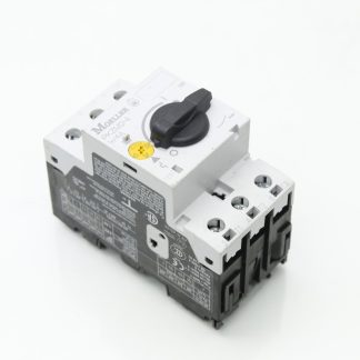 Moeller PKZM0-4 Thermal Magnetic Circuit Breaker 4 Amp w/ NHI11-PKZ0 Aux Contact - Used