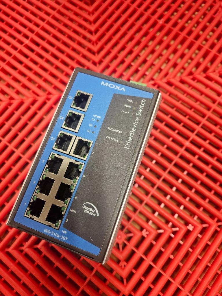 Moxa EDS-510A-3GT Layer 2 Managed Gigabit Ethernet Switch - Used - Image 9