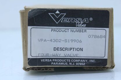 NIB Versa VPA-4302-S19906 1/4" NPT Latching Directional Control Valve - New - Image 17