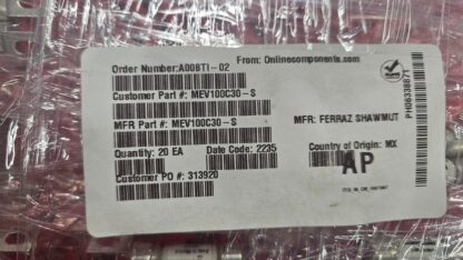 New Ferraz-Shawmut / Mersen MEV100C30-S Bolt Down Fuse 1000V / 30A - New - Image 9