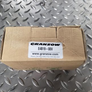 New Granzow E4B19-00V 2 Way Solenoid Valve 1/2" 2-300PSIG 110-120V 50/60Hz - New
