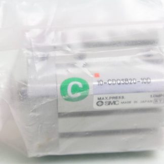 New SMC 10-CDQSB20-10D CQS Clean Room Air Cylinder 20mm Bore x 10mm Stroke - New