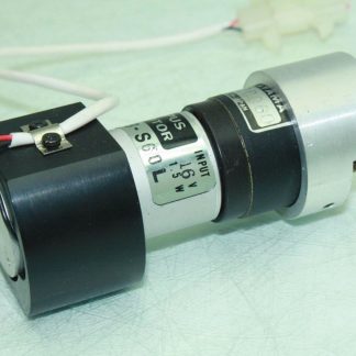 Olympus CLJP-3-S60L Microscope DC Brushed Gear Motor with Gear Head 16V @ 1.5W  - Used