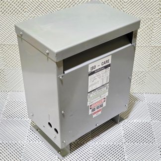 On-Line Power IC015B0500I3 Iso-Care 15KVA Dry Type Transformer 208V to 208Y/120V - Used