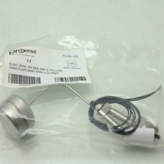 Prosense FLS-BL-100 Horizontal Side Mount 316SS Float Level Switch 1/2'' NPT - New