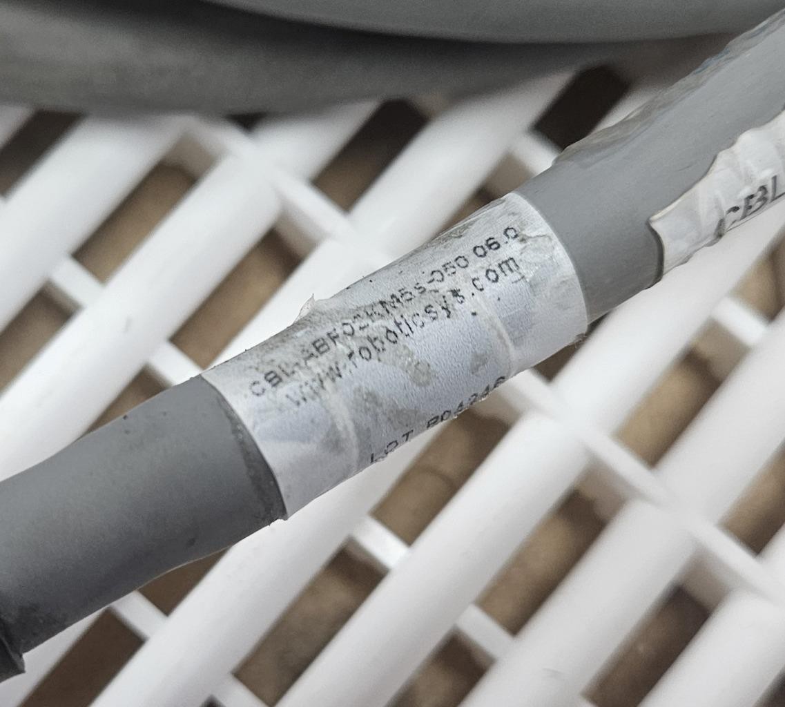 RSI Robotic Systems ABF02KM5S-050-06.0 Allen Bradley Servo Motor Feedback Cable - Used - Image 3