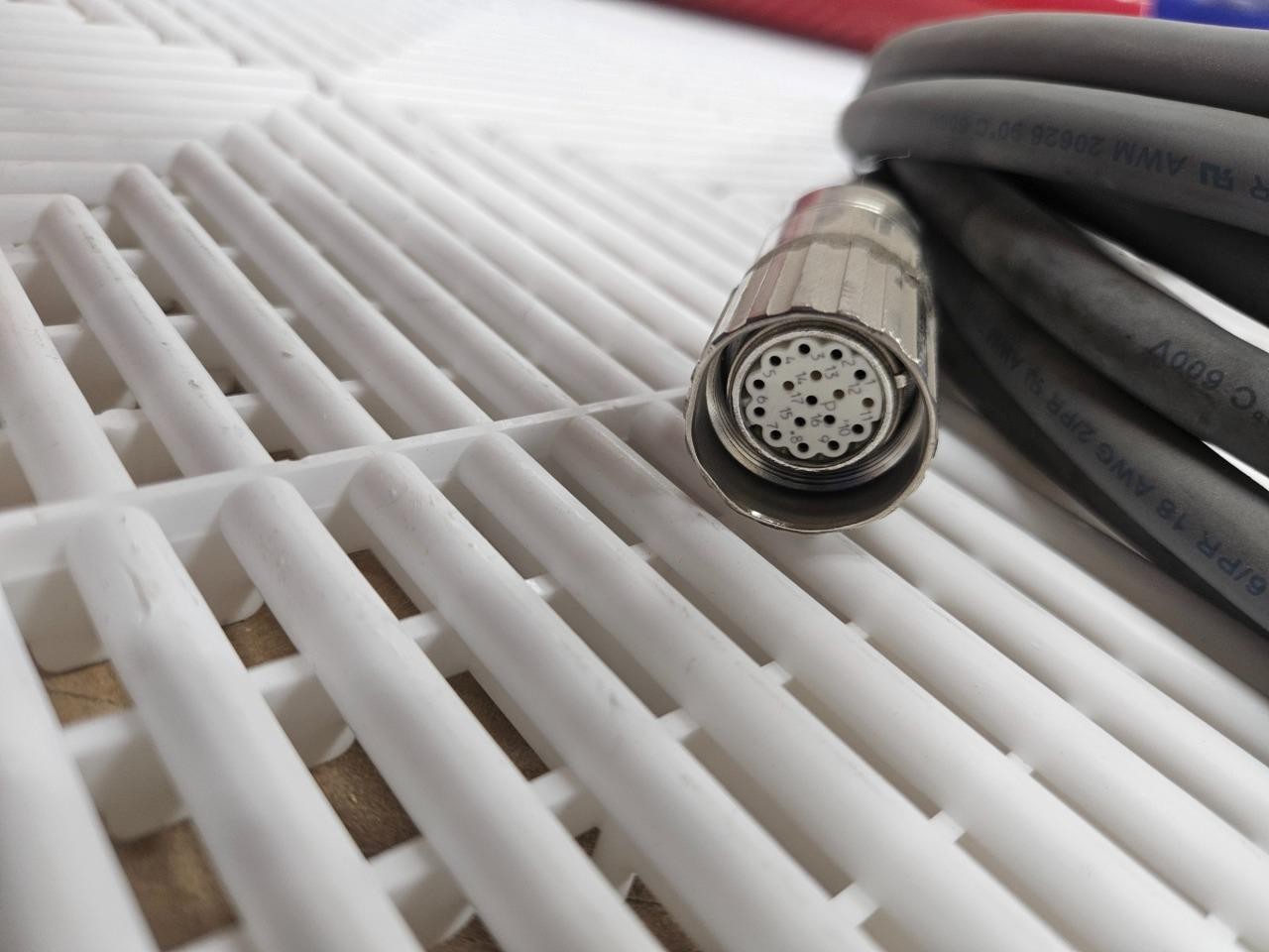 RSI Robotic Systems ABF02KM5S-050-06.0 Allen Bradley Servo Motor Feedback Cable - Used - Image 5